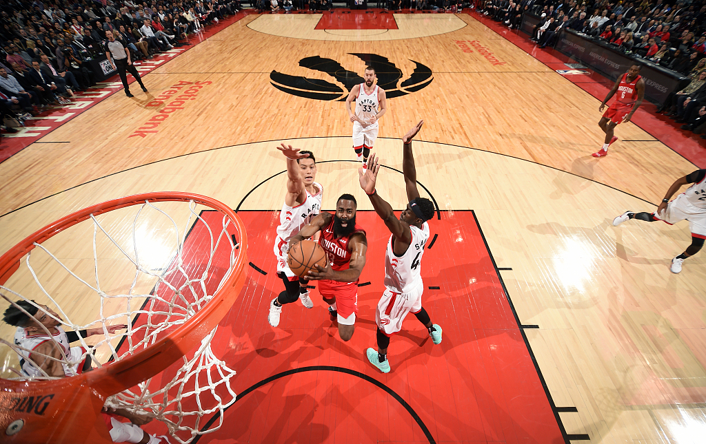 猛龙擒下火箭,客场取得五连胜 猛龙擒下火箭,客场取得五连胜