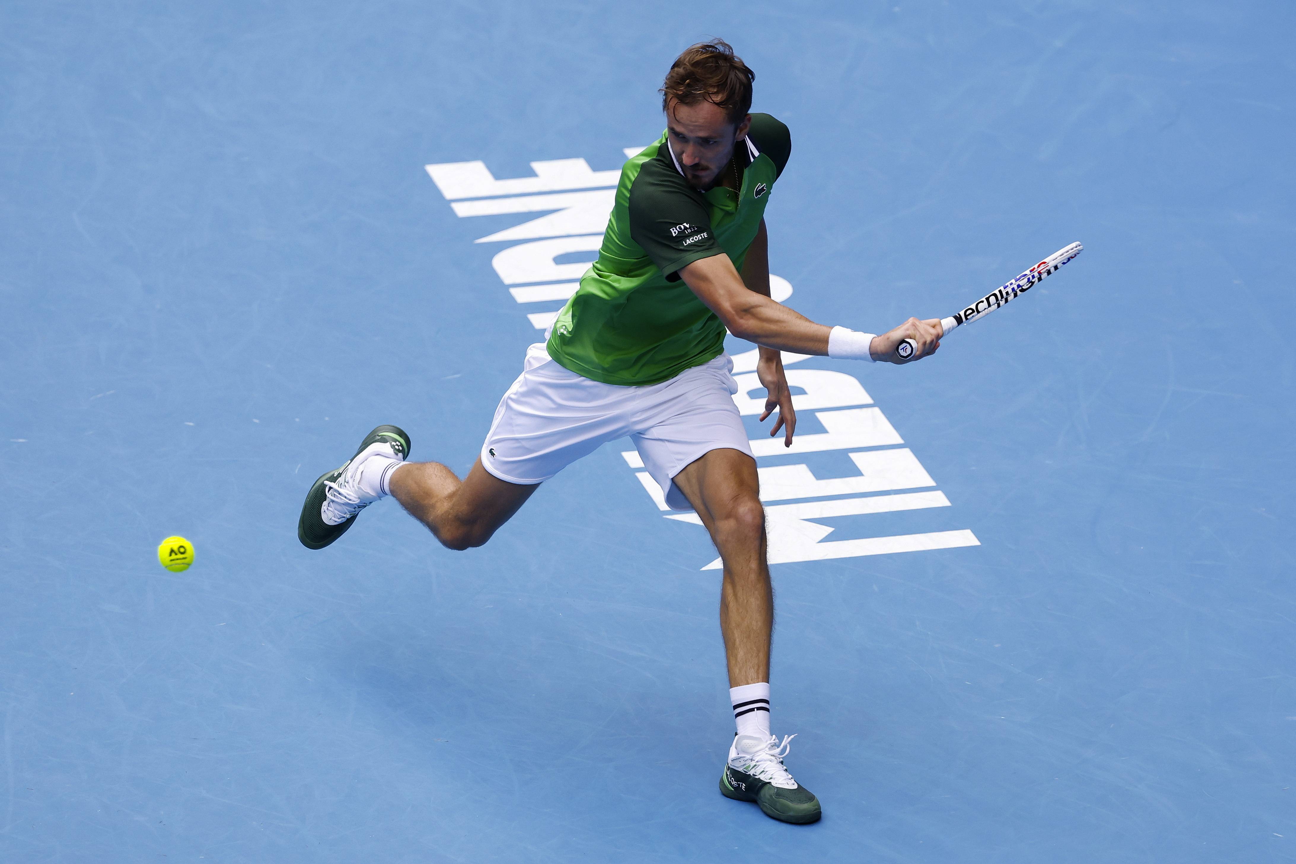 ATP总决赛鏖战澳网，梅德韦杰夫高光表现